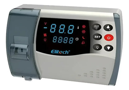 Tablero eléctrico Elitech ECB-1000Q con control de temperatura WiFi y conectividad en la nube para sistemas eléctricos.