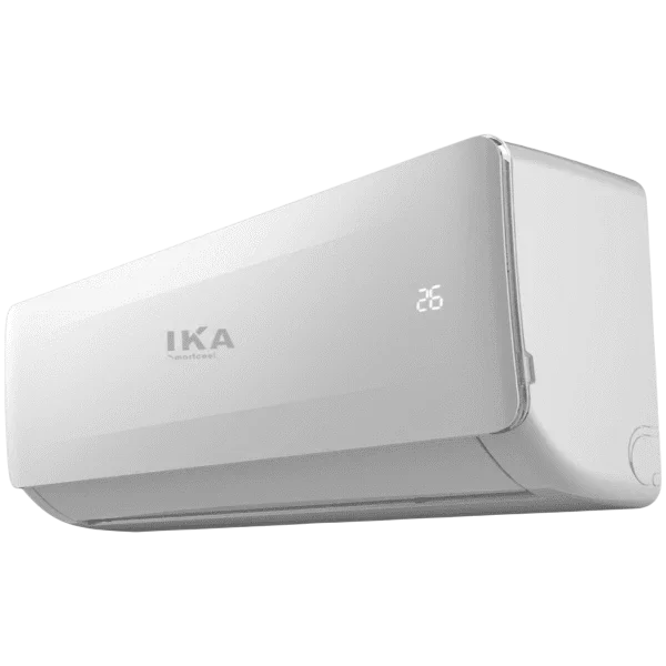 Aire acondicionado split IKA blanco, panel digital, ideal para climatización de interiores