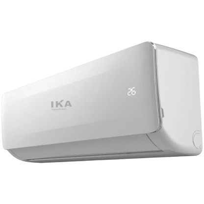 Aire acondicionado split IKA blanco, panel digital, ideal para climatización de interiores