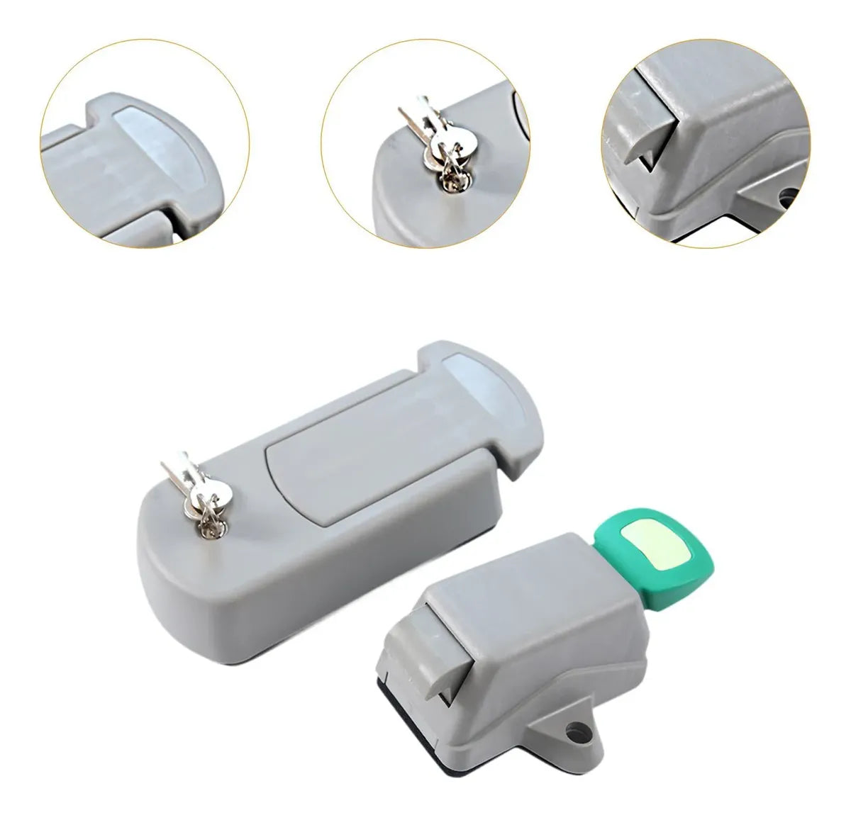 Cerrajería para puerta de cámara frigorífica RC Frío Asistencias con llave, estilo tortuga, herraje de seguridad para refrigeración
