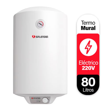Termo Eléctrico Mural 80 Litros Splendid