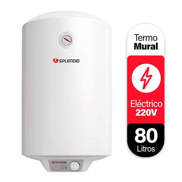 Termo Eléctrico Mural 80 Litros Splendid