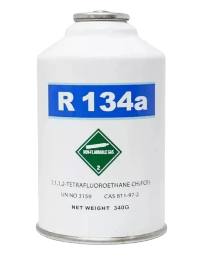 Bote de gas refrigerante R134a para sistemas de aire acondicionado y refrigeración