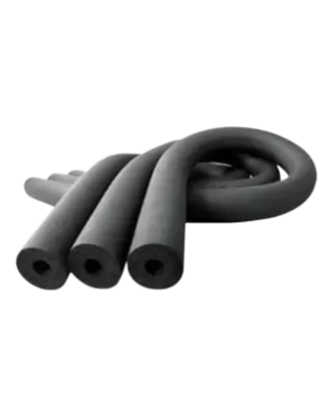 Aislación térmica para tubería de 9mm x 2m, resistente a UV y corrosión, de la marca RC Frío Asistencias, mostrada en la imagen.