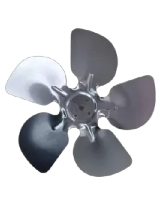 Aspa de motor RC Frío Asistencias, repuesto de repuestos para modelos de vehículos RC, con detalles metálicos y tamaño compacto.