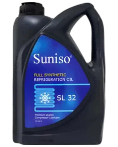 Aceite sintético para compresores de refrigeración Suniso SL 32, lubricante para sistemas de climatización